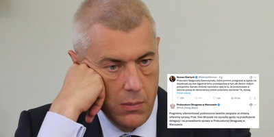 Prokuratura odpowiada Giertychowi po umorzeniu śledztwa ws. afery dwóch wież. "Pragniemy zdementować"