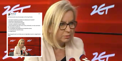 Hennig-Kloska zagięta na pytaniu o podatek od butelek