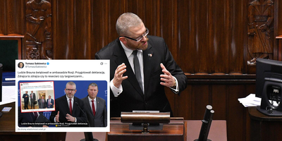 Mocne słowa Sakiewicza o ludziach Brauna. Poszli do ambasady Rosji