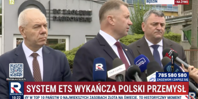 Czarnek: „Bez odejścia z ETS-u tego po prostu nie będzie”. Kandydat PiS na premiera poparł inicjatywę prezydenta
