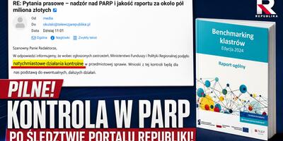 PILNE! Kontrola w PARP po śledztwie portalu Republiki
