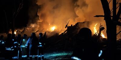 Zaporoże po nocnym ataku Rosjan