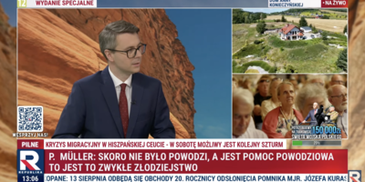 Piotr Müller komentuje nieprawidłowości przy rządowej pomocy dla powodzian
