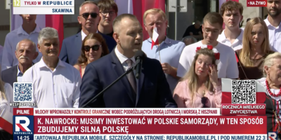 Prezydent Nawrocki w Skawinie: "Wy jesteście moją siłą i moją nadzieją"