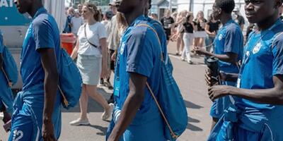 drużyna etiopska na Gothia Cup