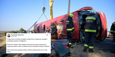Przemysław Czarnek złożył kondolencje po tragicznym wypadku na Węgrzech