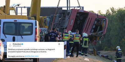 Śledztwo po tragicznym wypadku polskiego autokaru na Węgrzech