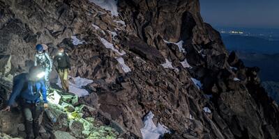 ratownicy Chelan County Mountain Rescue w Górach Kaskadowych