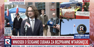 Sopiński pozywa Cudaka. „Zarzucił mi korupcję. To bardzo poważny i bezpodstawny zarzut”