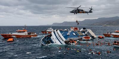 katastrofa promu na Cyprze