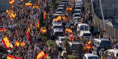 protesty w Hiszpanii - Ceuta