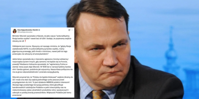 Zajączkowska-Hernik ostro o słowach Sikorskiego ws. Ukrainy: „Nasza klasa polityczna nie ma za grosz odpowiedzialności”