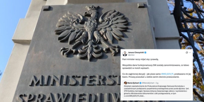Janusz Cieszyński gasi Ejchart po zawiadomieniu do prokuratury. „Proszę poszukać u siebie”
