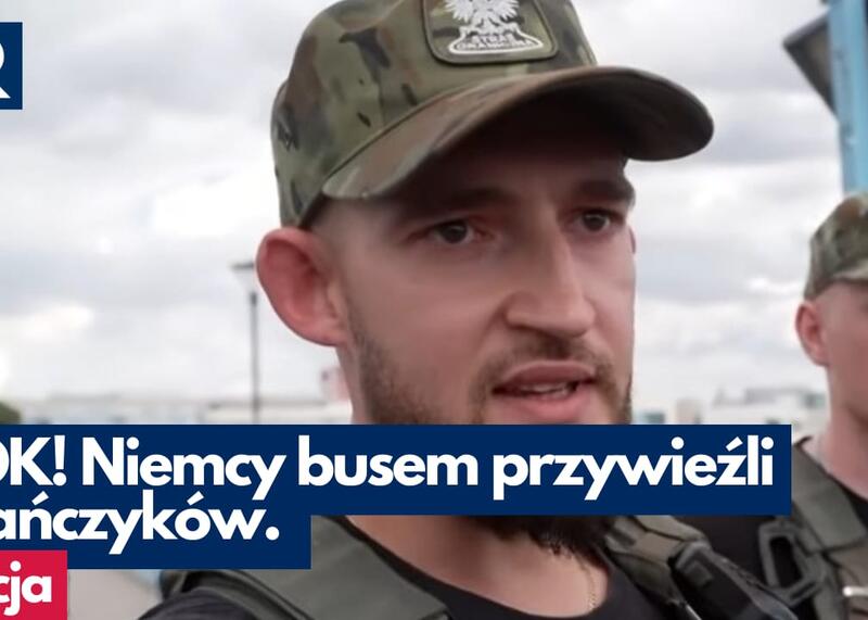 Most Słubice - imigranci