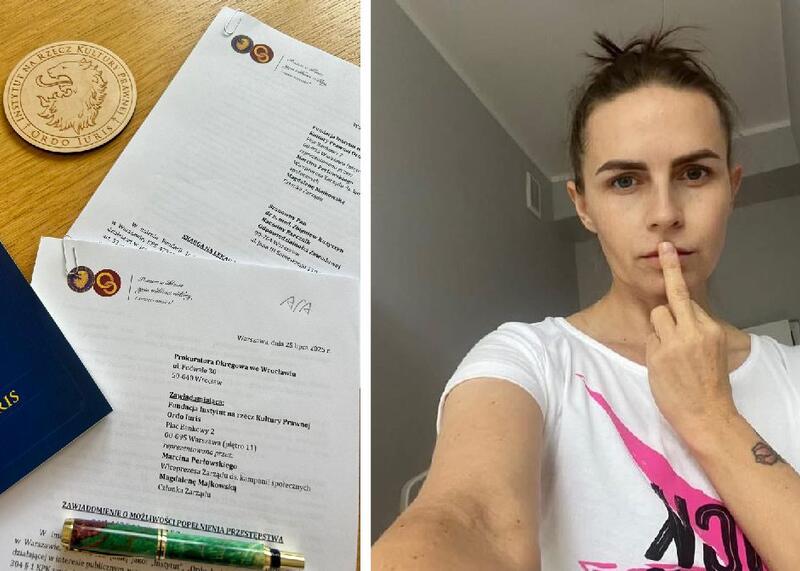 Gizela Jagielska pod lupą Ordo Iuris