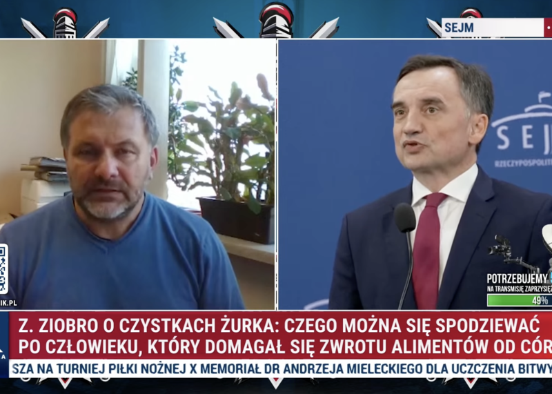 Zbigniew Ziobro konferencja