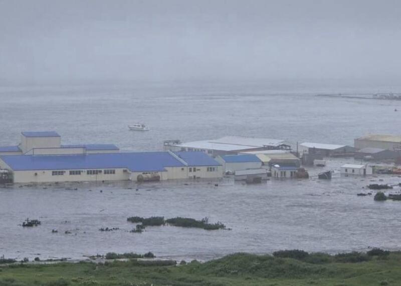 tsunami po trzęsieniu ziemi w Rosji