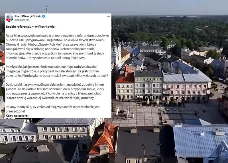 Mieszkańcy Piotrkowa Trybunalskiego wkrótce pójdą na referendum