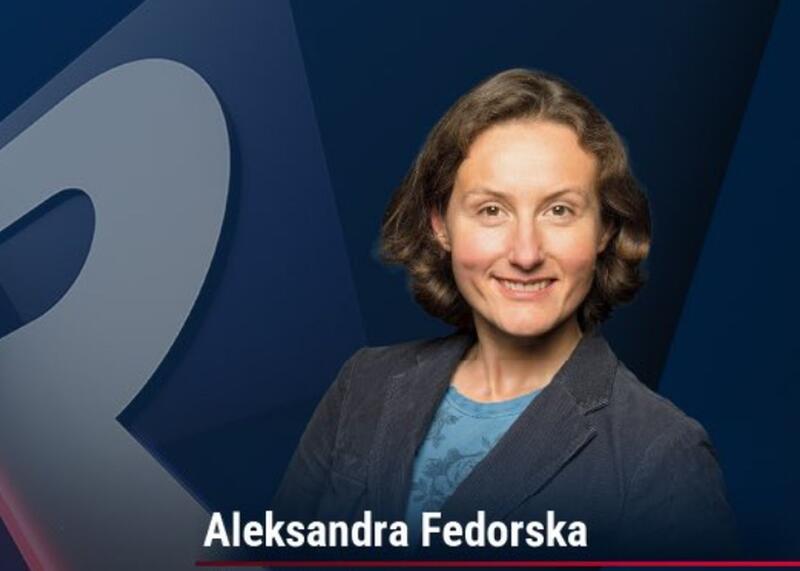 Aleksandra Fedorska w Radiu Republika