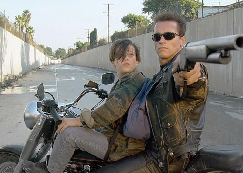 kadr z filmu Terminator 2