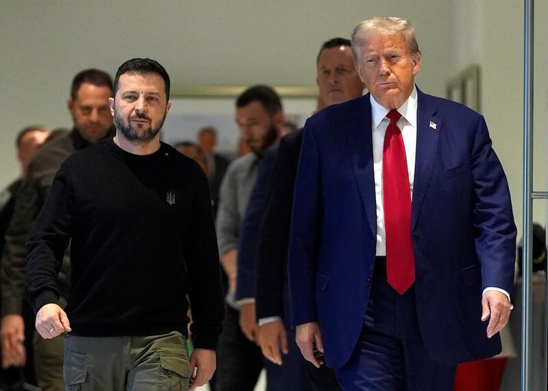 Trump Zełenski