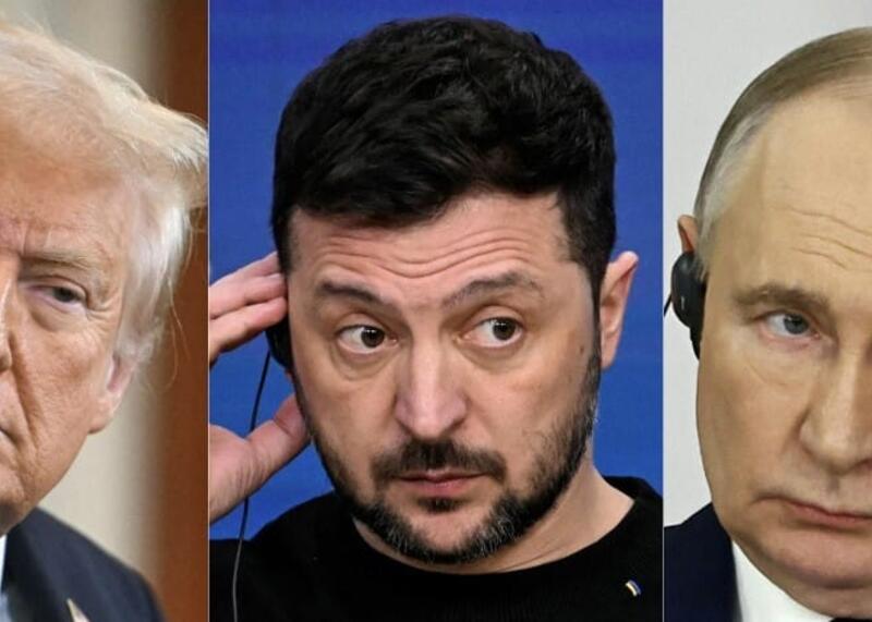 Trump Zełenski Putin