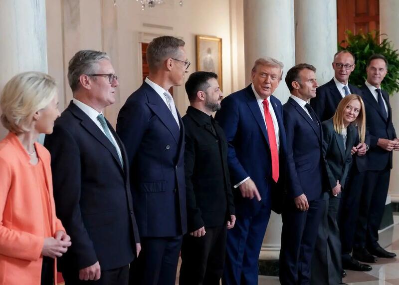 liderzy europejscy w Białym Domu