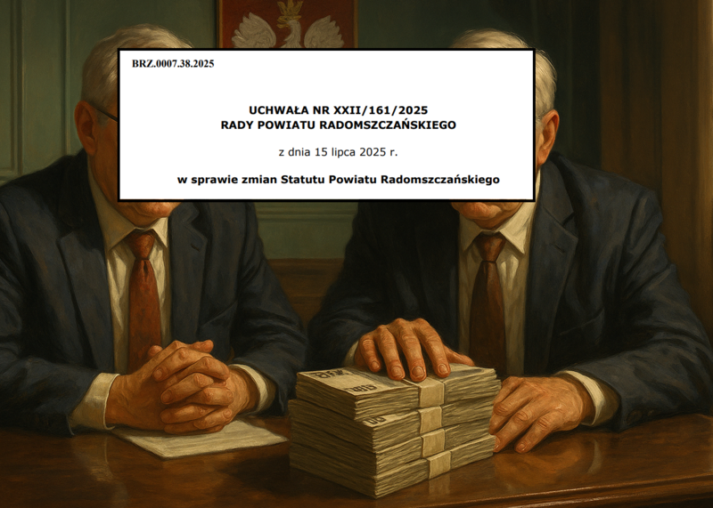 Uchwała, powiat Radomszczański, 90 tys odprawy