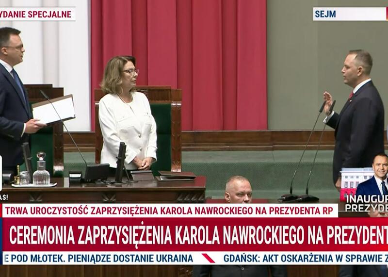 Zaprzysiężenie Karola Nawrockiego