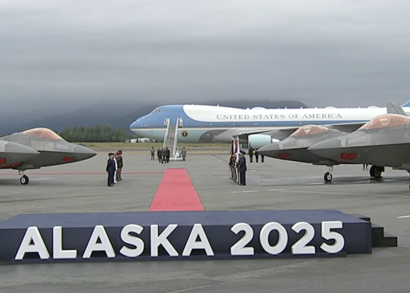 Trump na Alasce