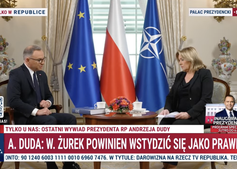 Andrzej Duda ostatni wywiad