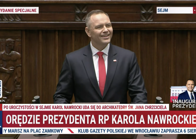 Orędzie prezydenta Karola Nawrockiego