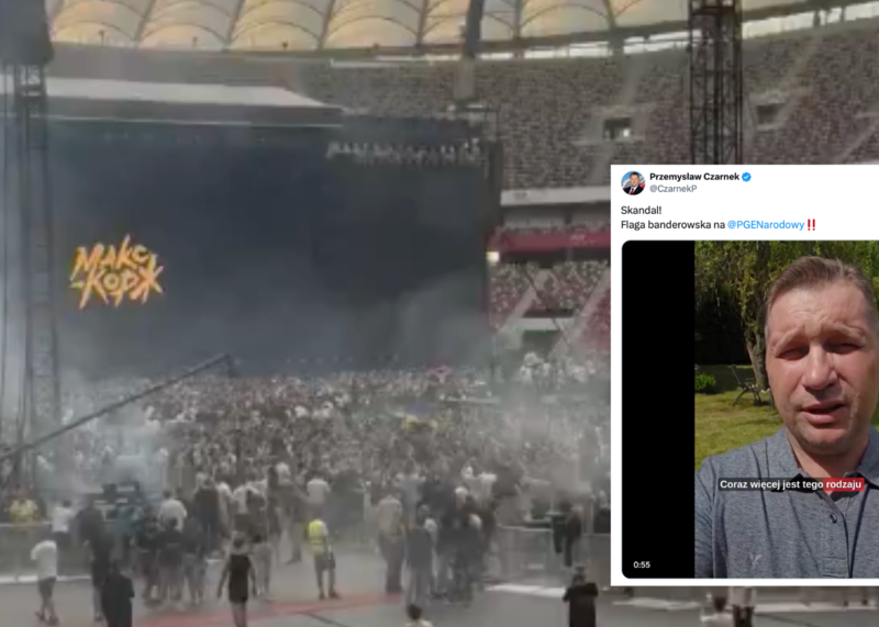 Przemysław Czarnek o skandalu na PGE Narodowym