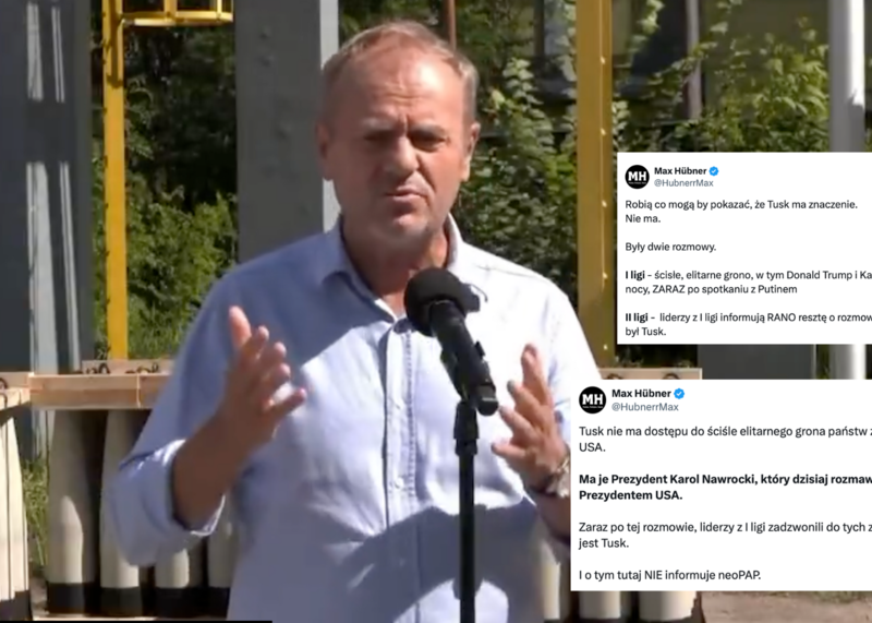 Internauta obnażył wpływy Tuska
