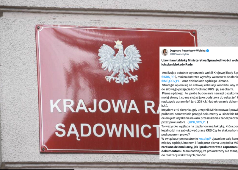 Pawełczyk-Woicka ujawnia plan blokady KRS