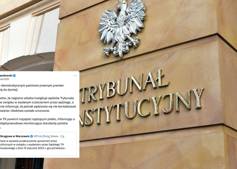 Władza inwigiluje sędziów Trybunału