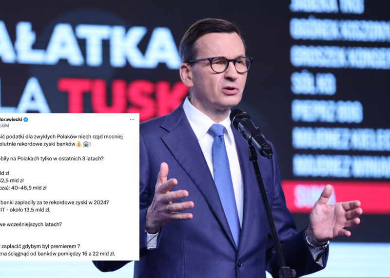 Morawiecki o bankach