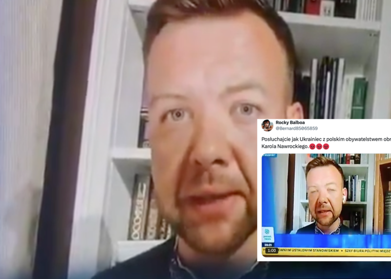 Komentator obraża prezydenta