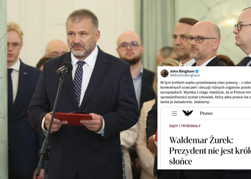 Internauta punktuje Żurka