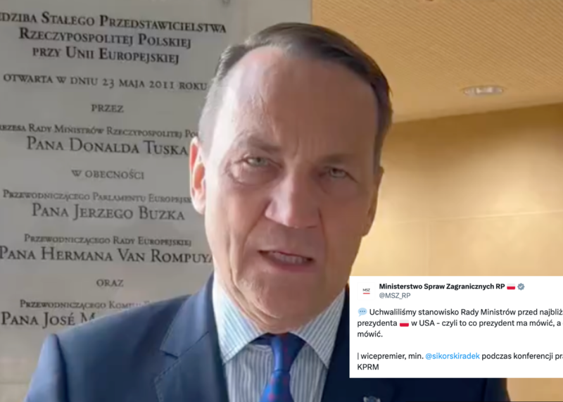Rząd Tuska chce kierować Nawrockim