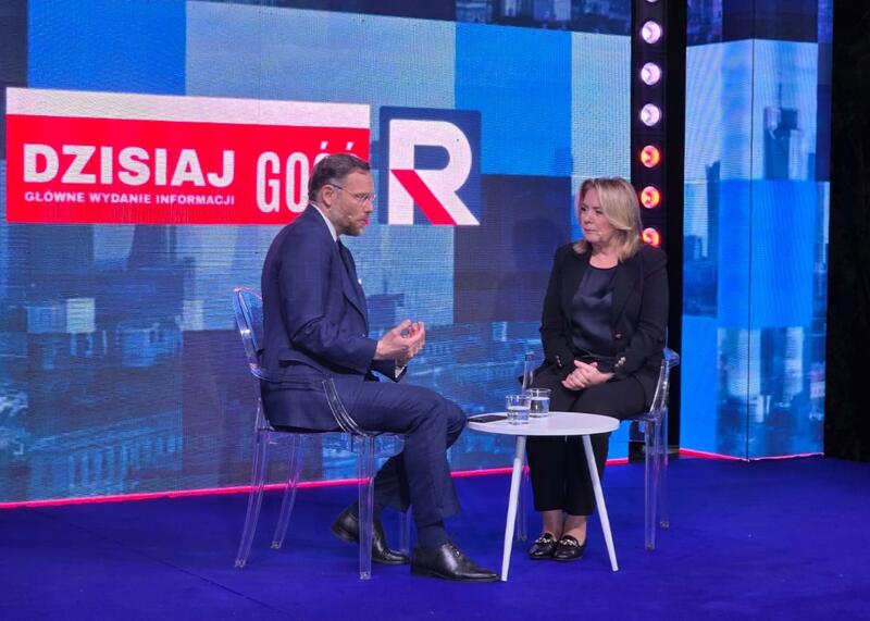 Danuta Holecka gościła Zbigniewa Boguckiego