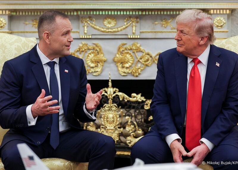 Trump i Nawrocki Trump i Nawrocki