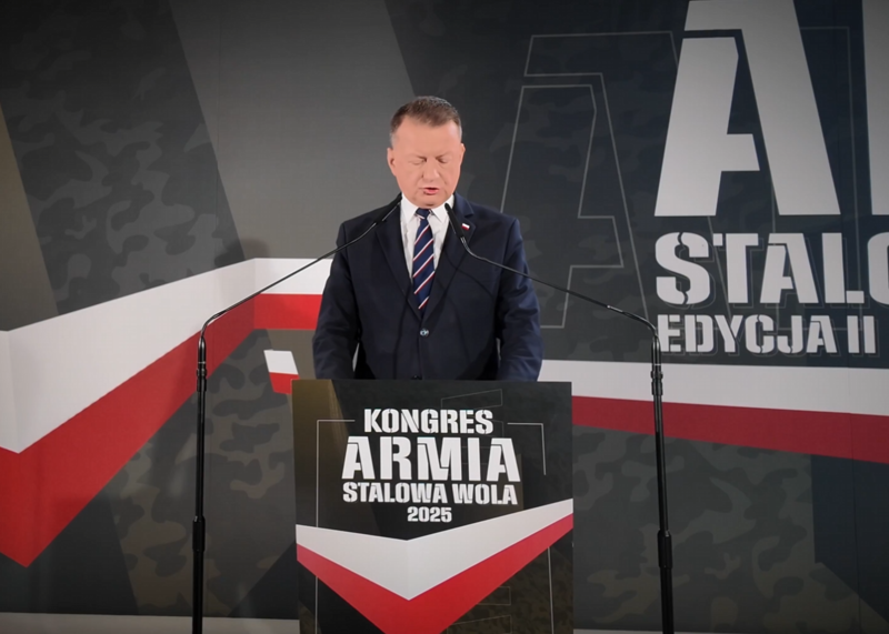 Mariusz Błaszczak na Kongresie Armia 2025