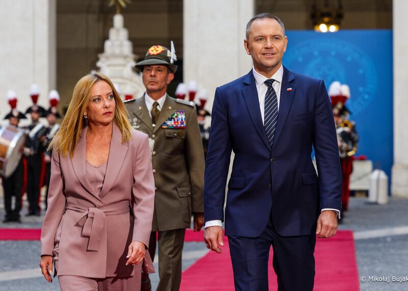 Nawrocki i Meloni