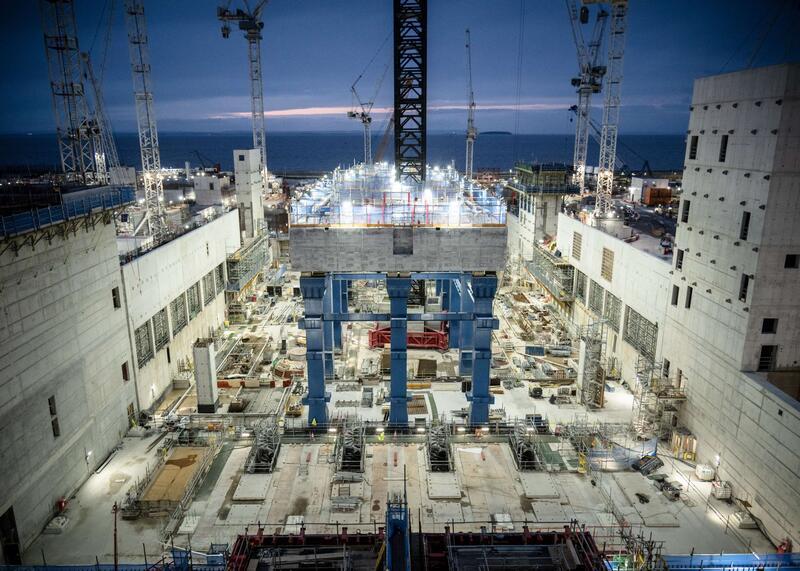 elektrownia Hinkley Point C w budowie