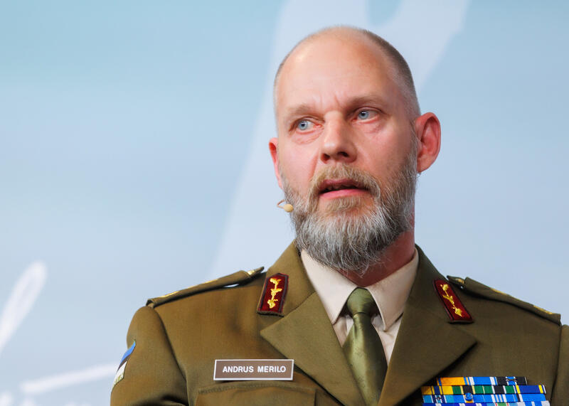 estoński generał Andrus Merilo