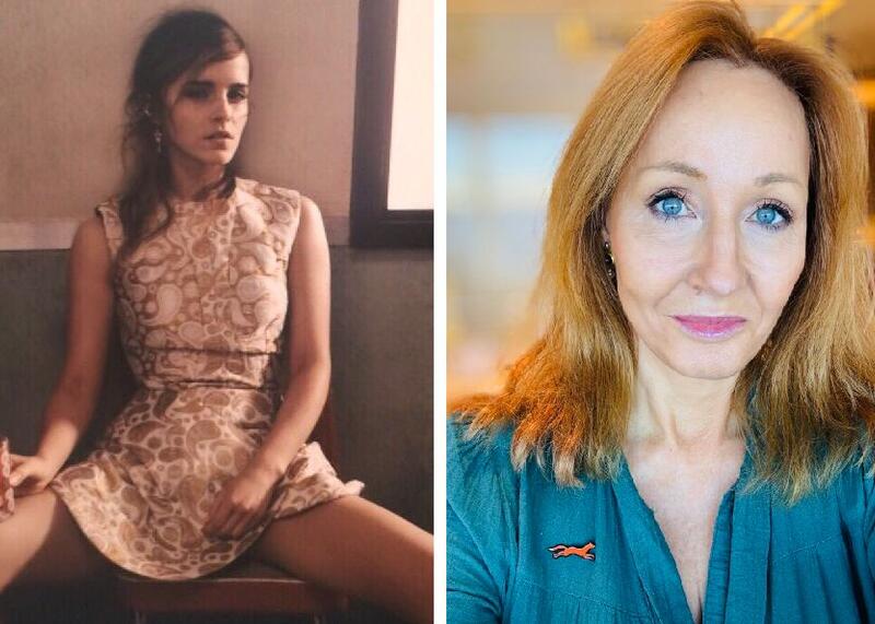 J.K. Rowling i Emma Watson