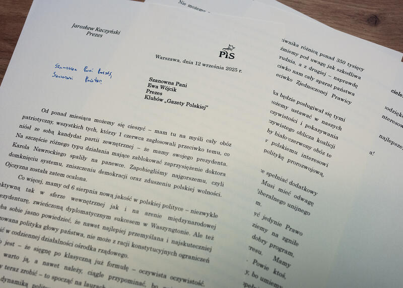 List Kaczyńskiego