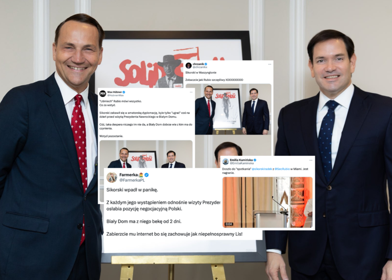 Sikorski i Rubio – internauci komentują spotkanie
