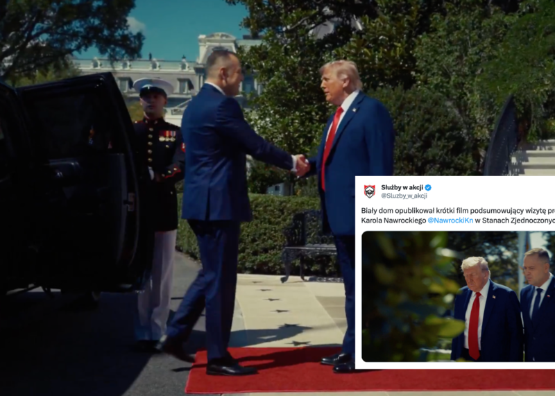Film o spotkaniu Nawrocki-Trump
